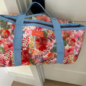 Joules Floral Picnic Blanket- Multicolor